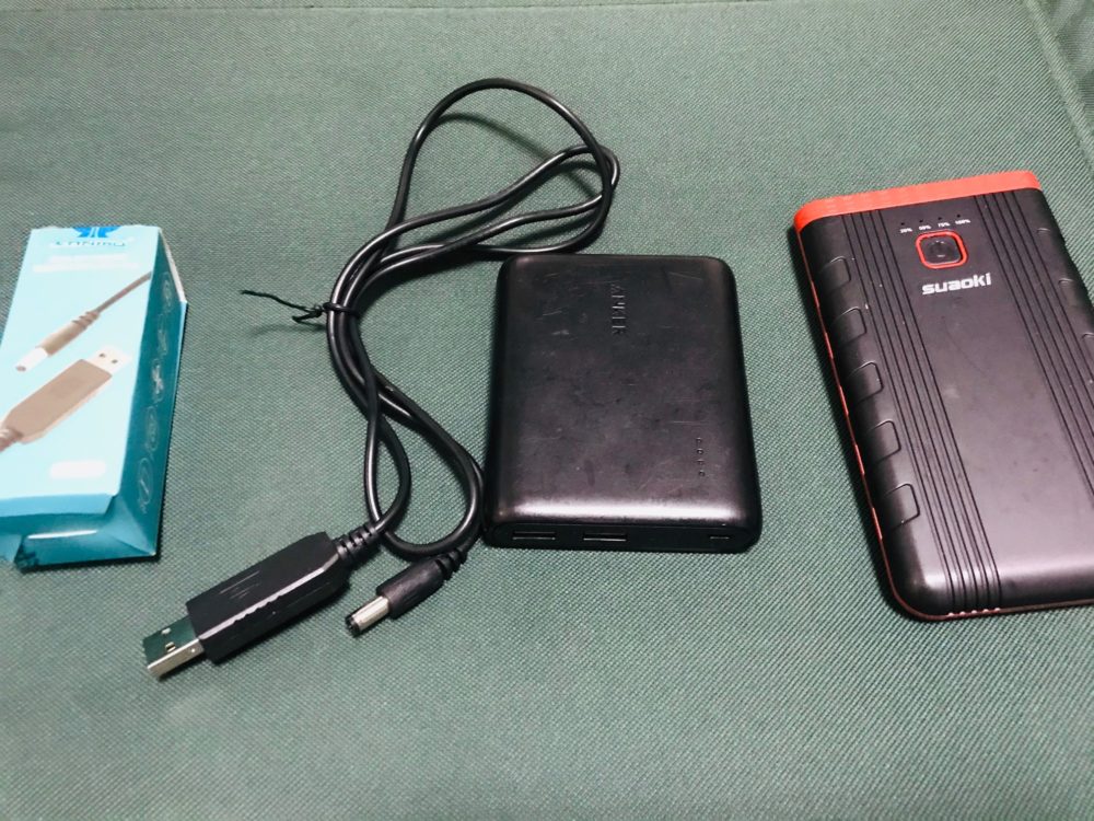 モバイルバッテリーで魚探や電動リールを動かす方法を紹介 ツリイキタイ